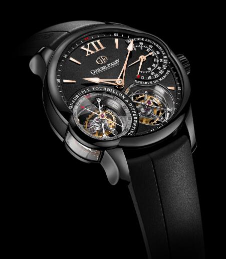 Replica Greubel Forsey Watch Quadruple Tourbillon Black Titanium Men